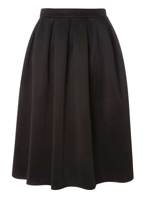 black full skirt